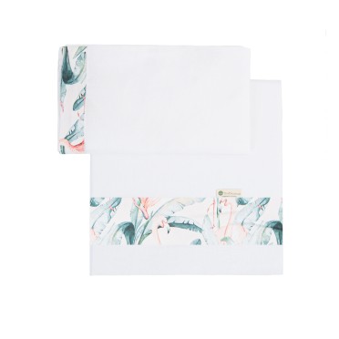 LENÇÓIS ALGODÃO FLAMINGO