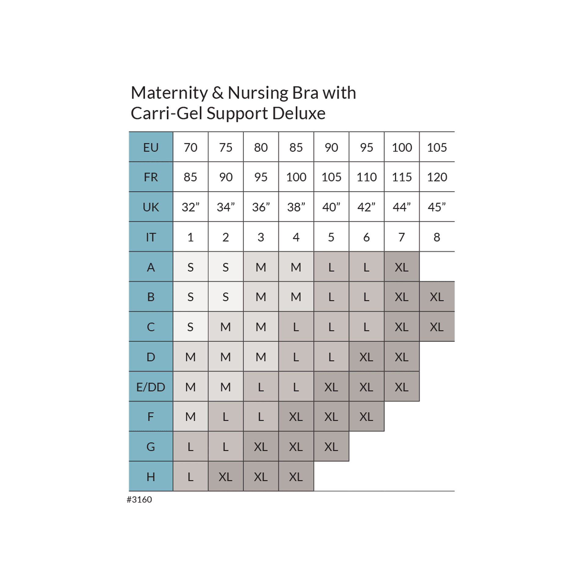 SOUTIEN DE AMAMENTAÇÃO SEM COSTURAS COM AROS DE GEL DELUXE PRETO