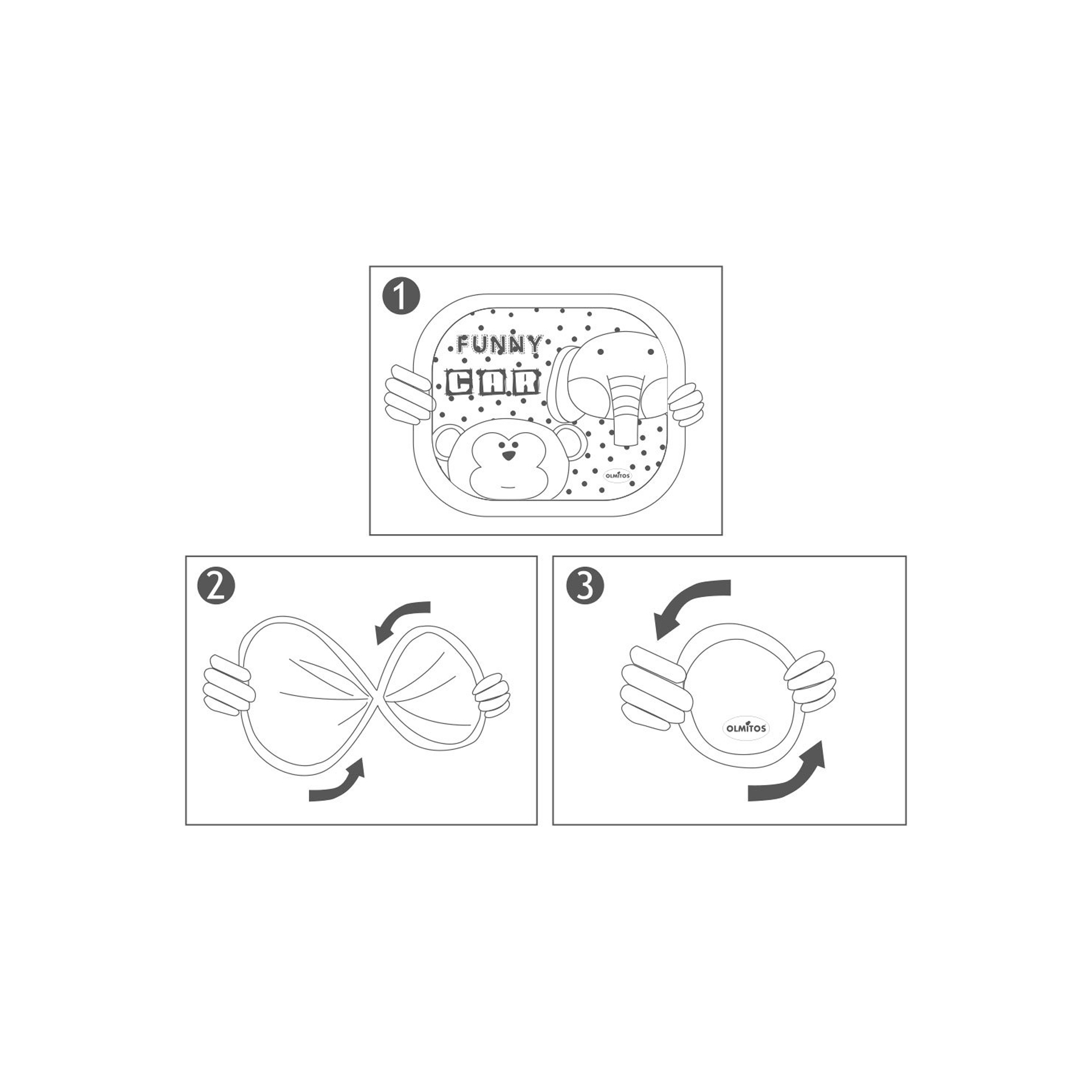 PÁRA-SOL FUNNY C/ VENTOSAS