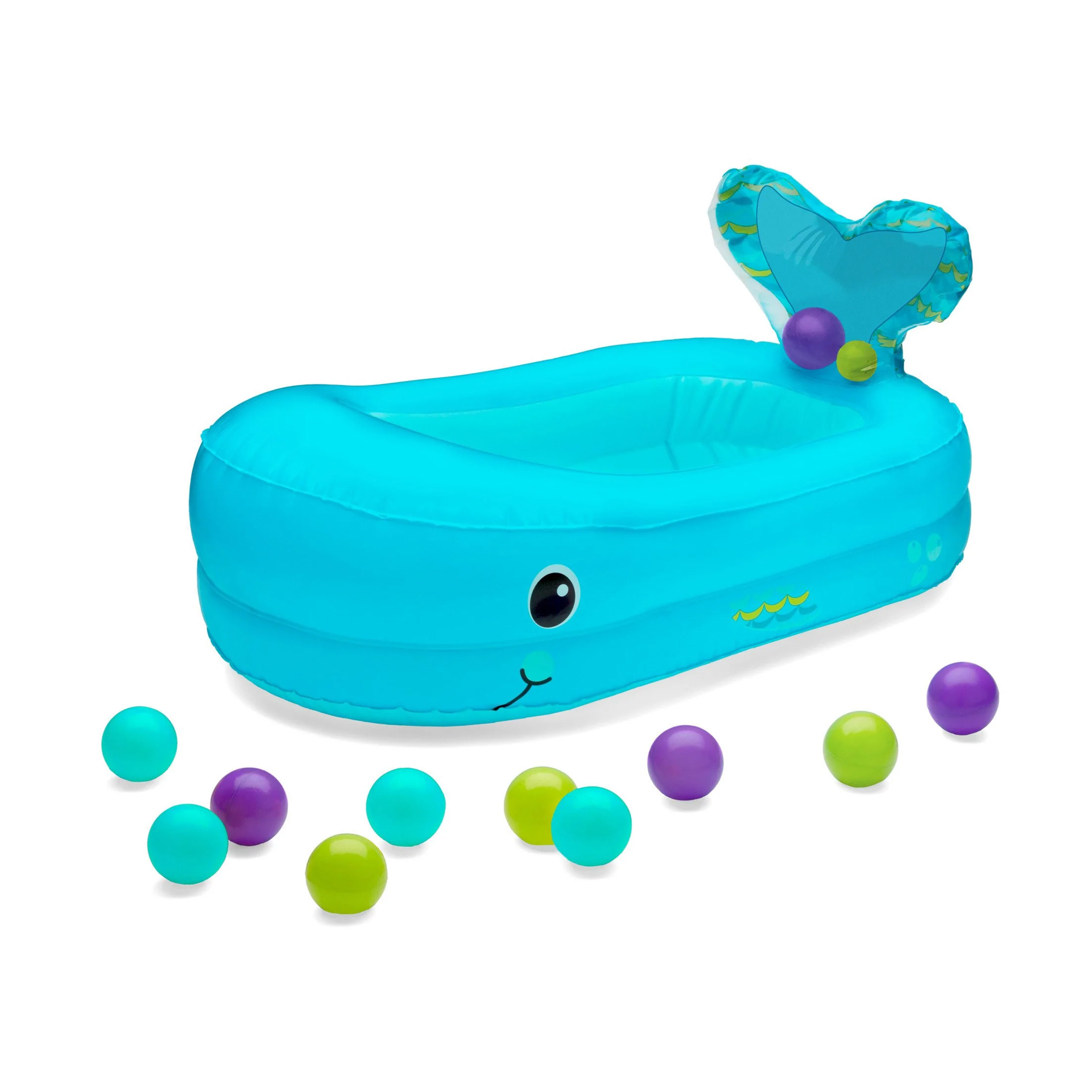 BANHEIRA INSUFLÁVEL BALEIA COM BOLAS