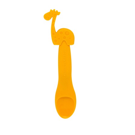 COLHER SILICONE GIRAFA