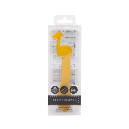 COLHER SILICONE GIRAFA