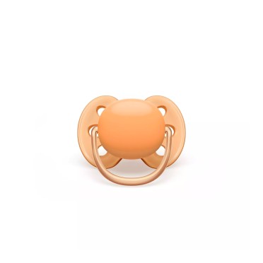 CHUPETA ULTRA SOFT 0-6M VERDE GUA/LARANJA