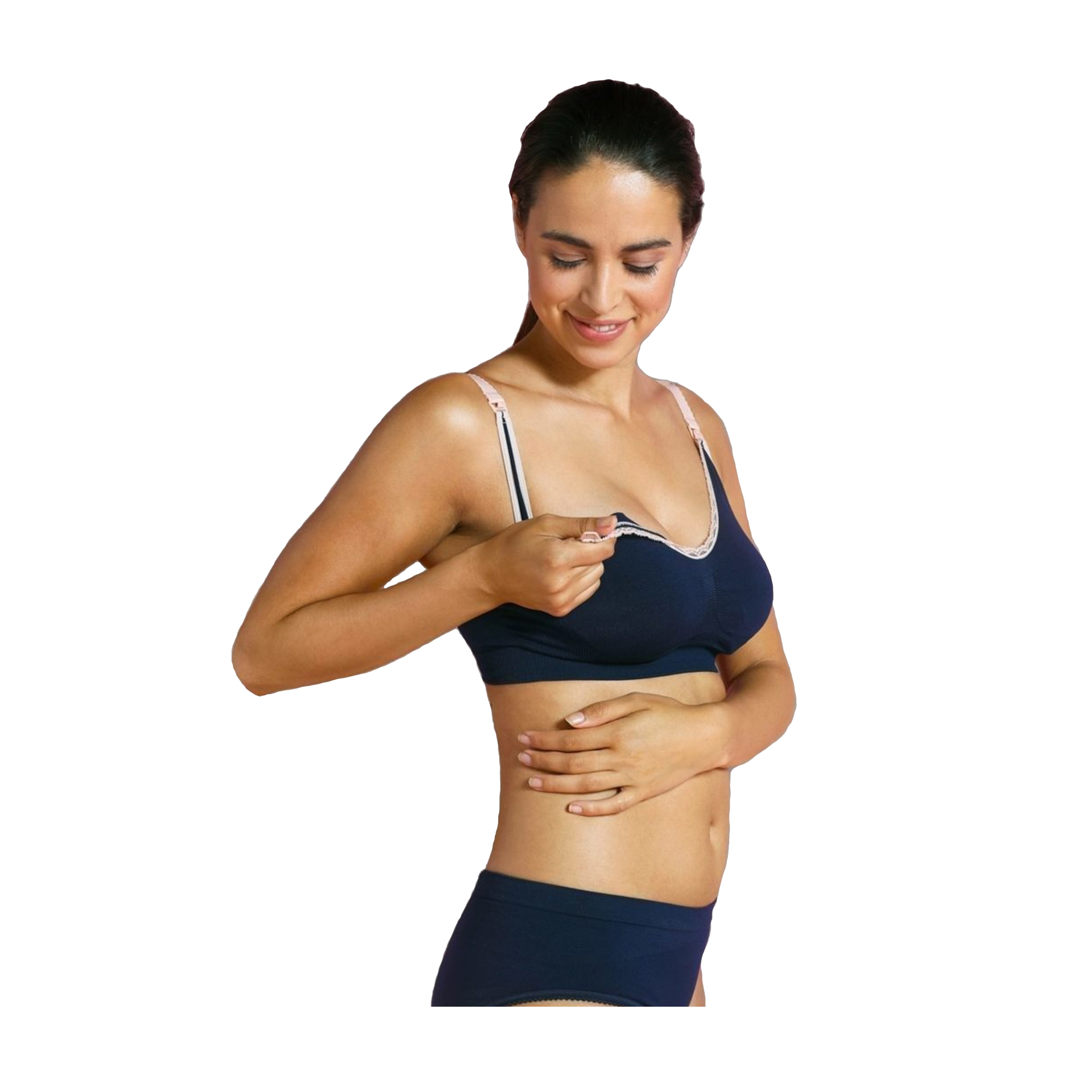 SOUTIEN DE AMAMENTAÇÃO SEM COSTURAS ORIGINAL NAVY