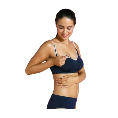 SOUTIEN DE AMAMENTAÇÃO SEM COSTURAS ORIGINAL NAVY