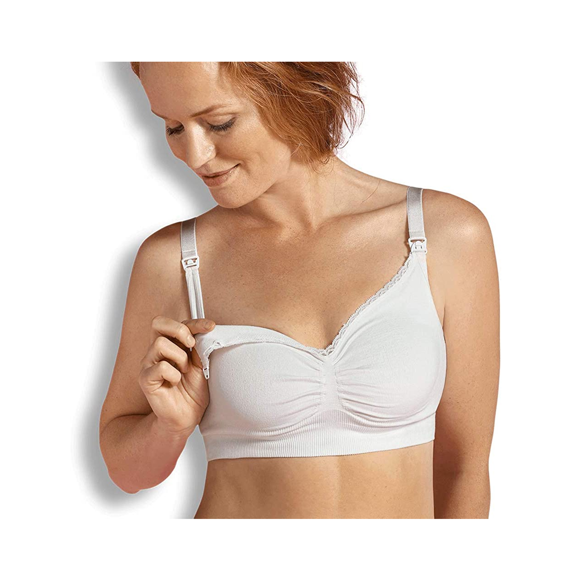 SOUTIEN DE AMAMENTAÇÃO SEM COSTURAS ORGANIC BRANCO