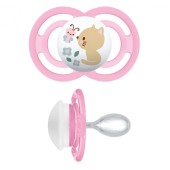 CHUPETA PERFECT 6+M GATINHA ROSA