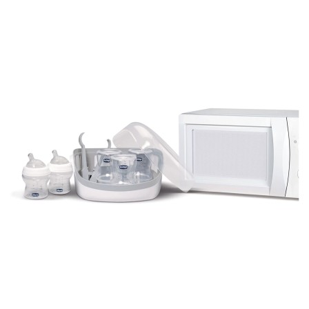 ESTERILIZADOR PARA MICROONDAS BRANCO/GRIS