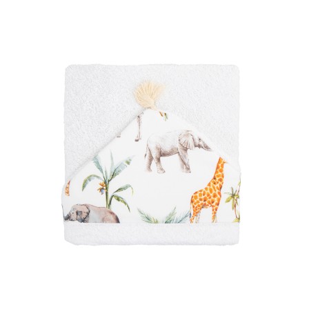 TOALHA DE BANHO AFRICA BRANCO - Image product