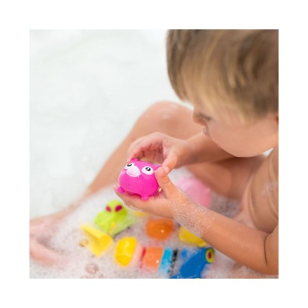 SET 6 BRINQUEDOS DE BANHO ANIMALS