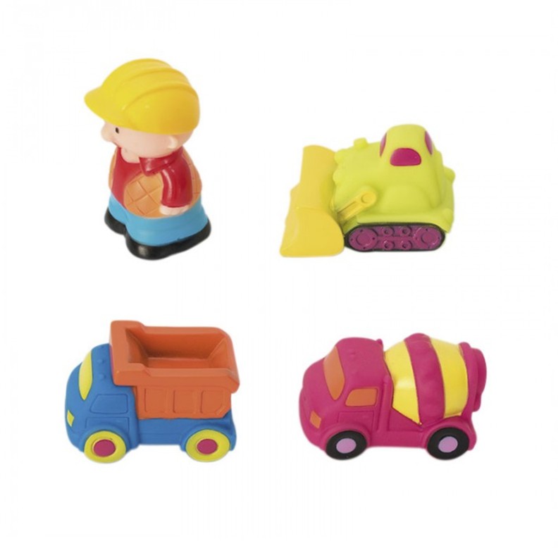 SET 4 BRINQUEDOS DE BANHO FIELD