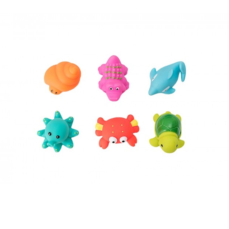 SET 6 BRINQUEDOS DE BANHO OCEAN