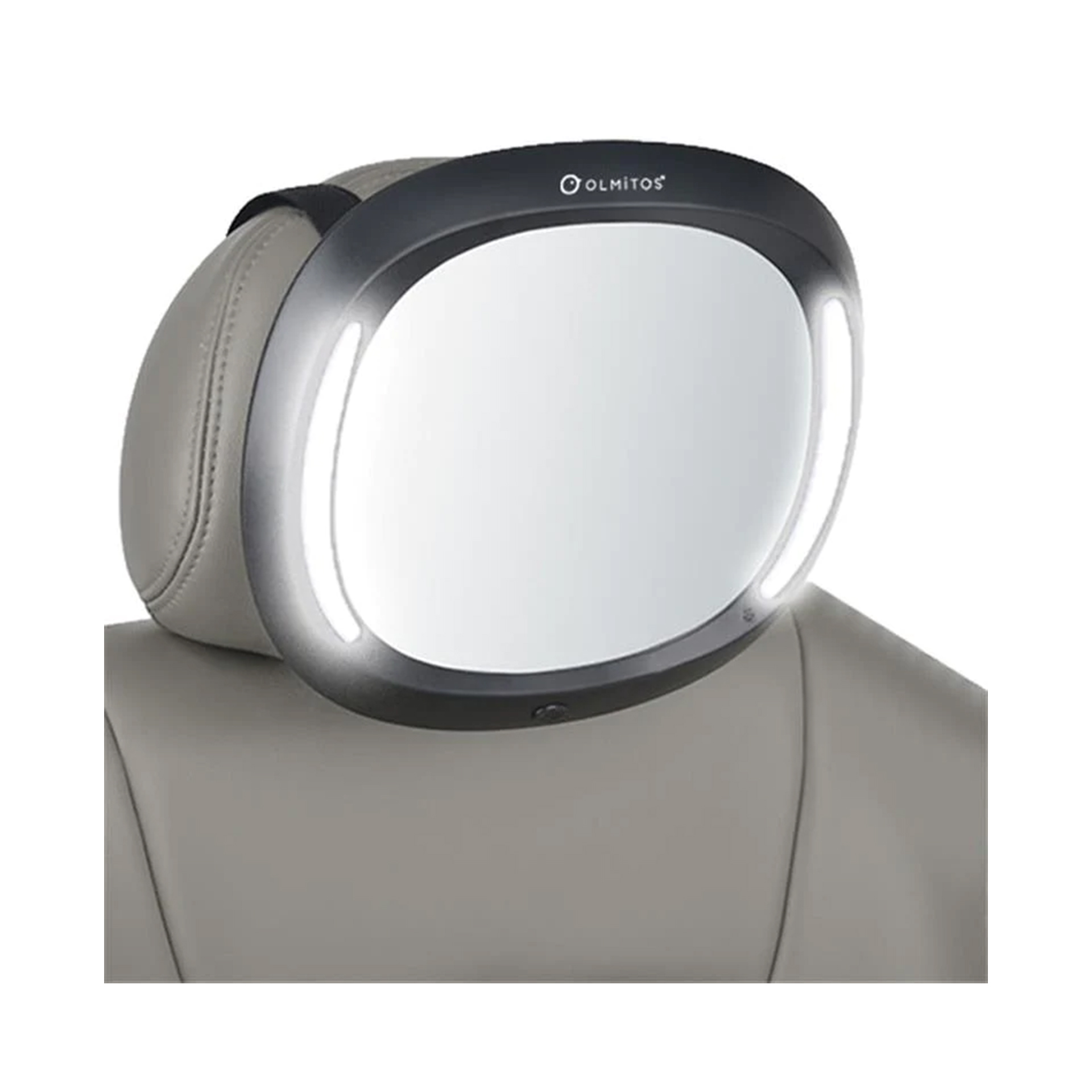 ESPELHO RETROVISOR COM LUZ LED