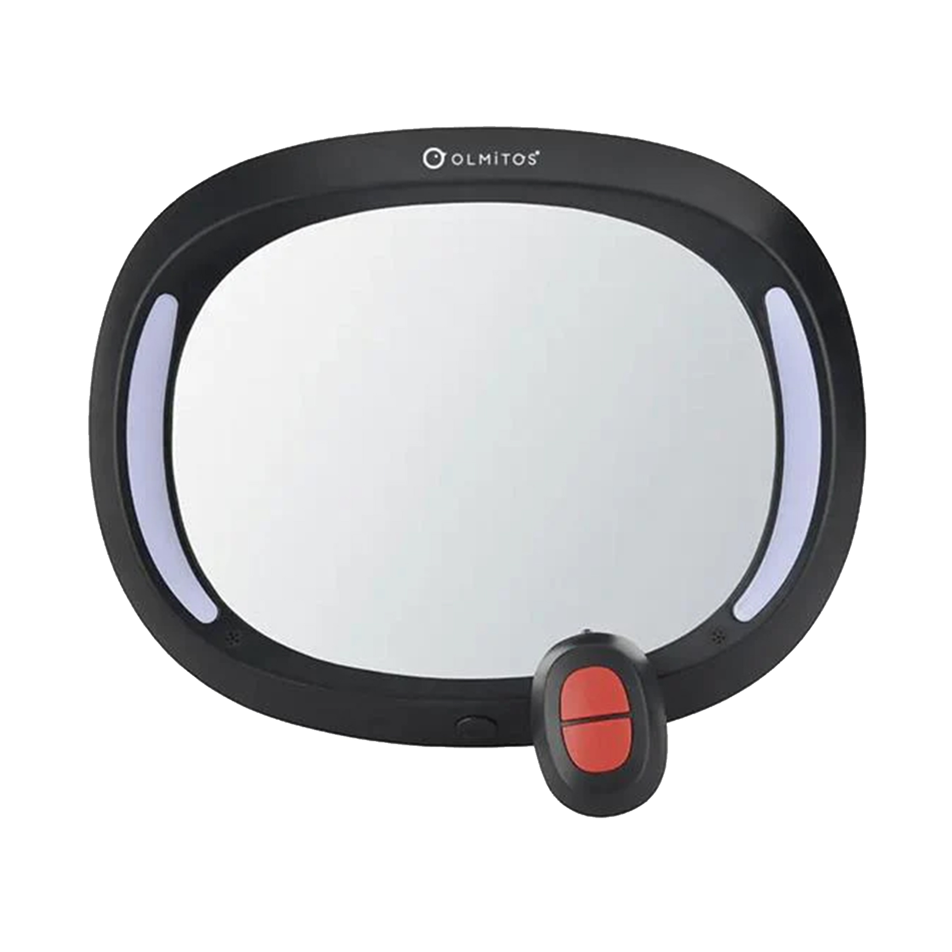 ESPELHO RETROVISOR COM LUZ LED