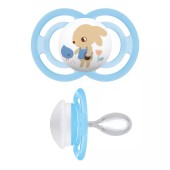 CHUPETA PERFECT 6+M COELHO AZUL