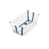 BANHEIRA FLEXI BATH TRANSPARENT BLUE