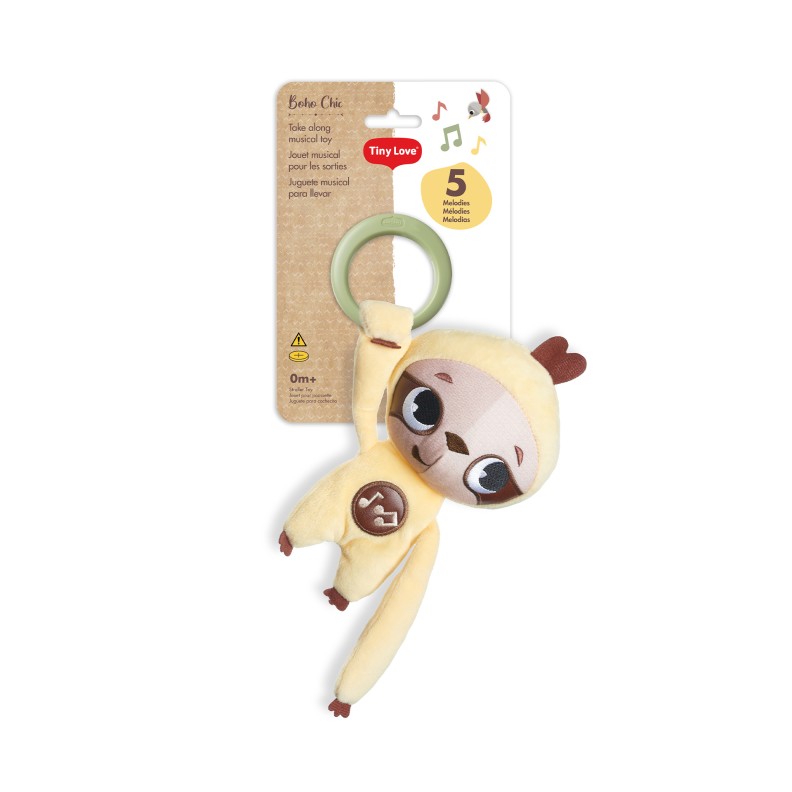 BRINQUEDO MUSICAL PREGUIA BOHO CHIC