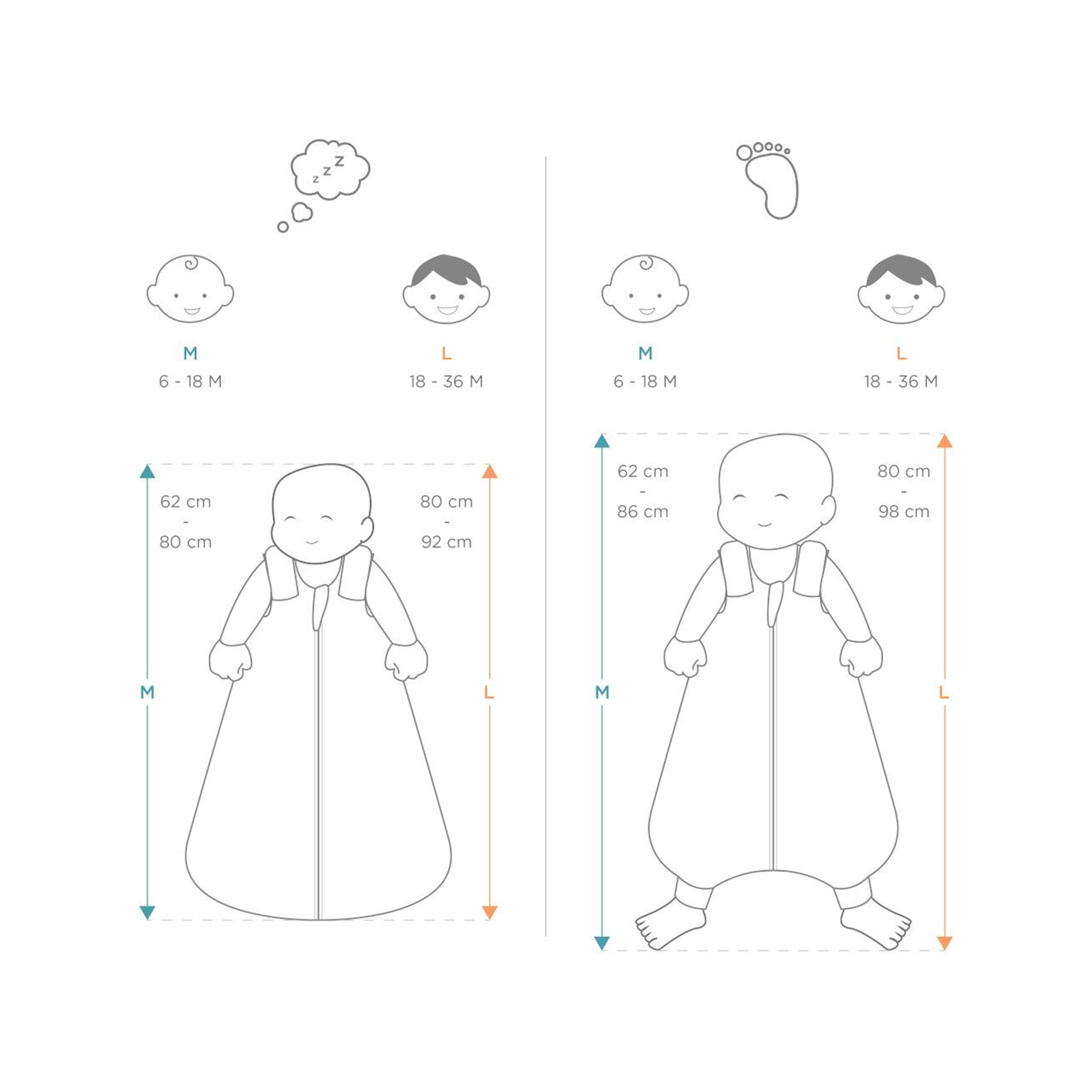 SACO DE DORMIR ON THE MOVE TOG 2.5 STELLAR