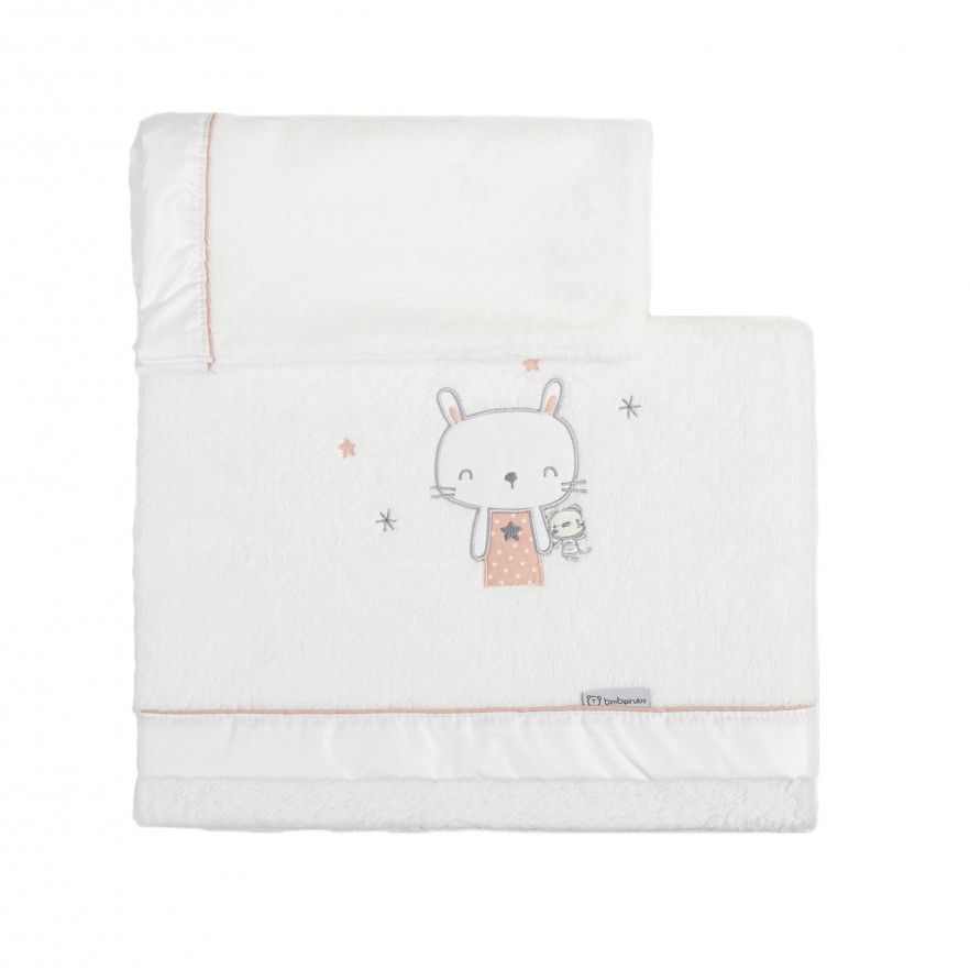 LENIS MICROLINA BABY BUNNY BRANCO/ROSA