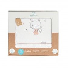 LENIS MICROLINA BABY BUNNY BRANCO/ROSA