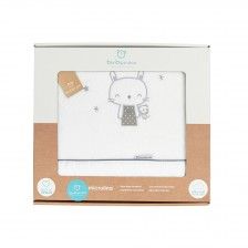 LENIS MICROLINA BABY BUNNY BRANCO/GRIS