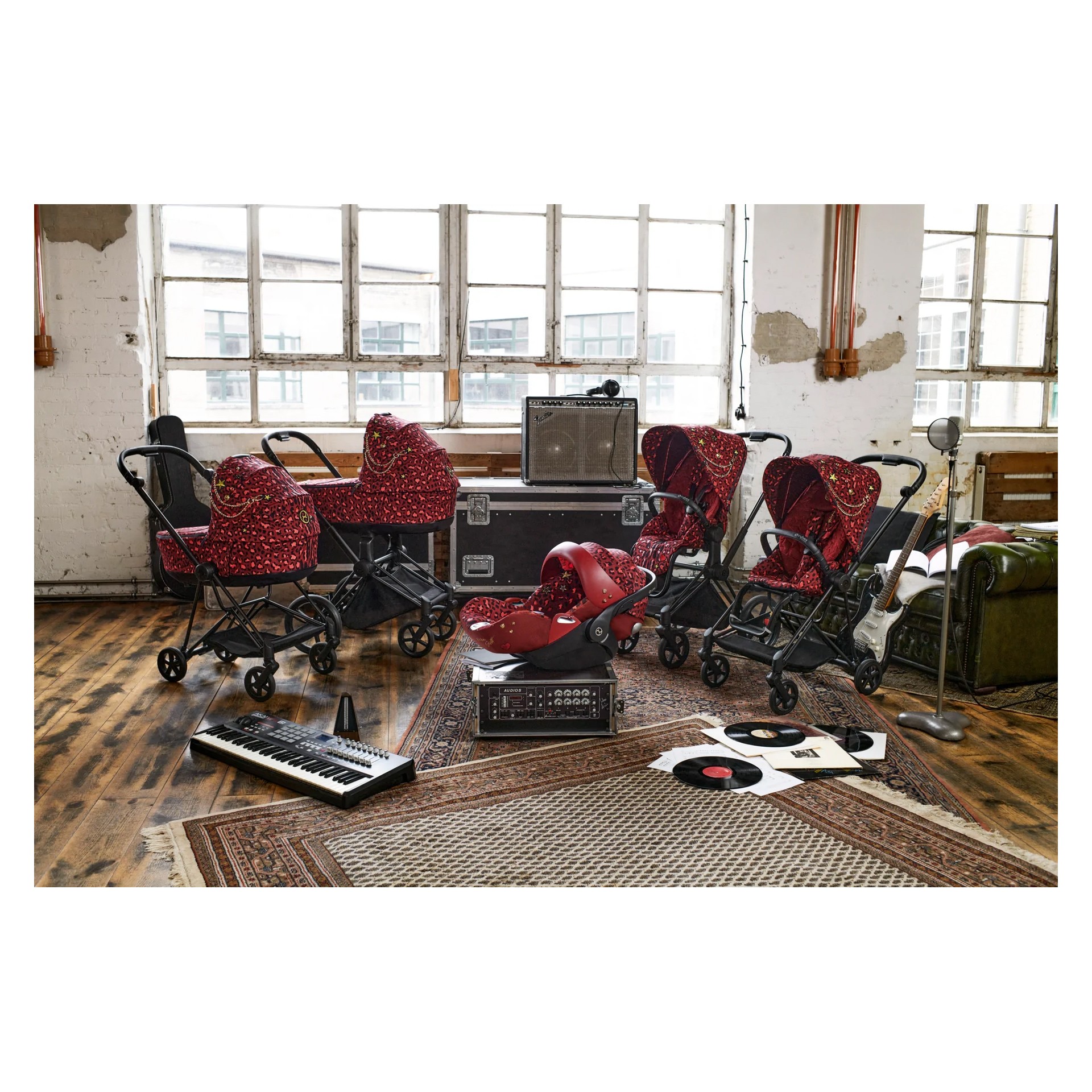 MIOS ROCKSTAR ROSENROT RED DARK