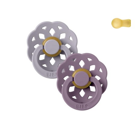 CHUPETAS BIBS BOHEME PACIFIER FOSSIL GREY / MAUVE - Image product