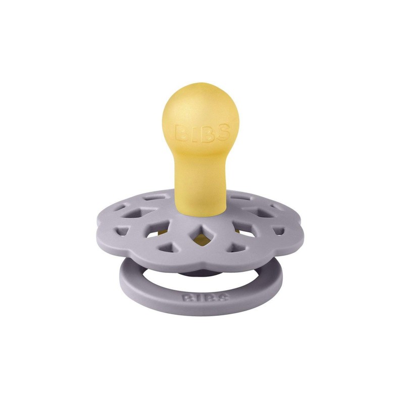 CHUPETAS BIBS BOHEME PACIFIER FOSSIL GREY / MAUVE