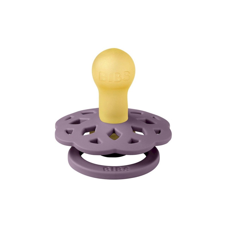 CHUPETAS BIBS BOHEME PACIFIER FOSSIL GREY / MAUVE