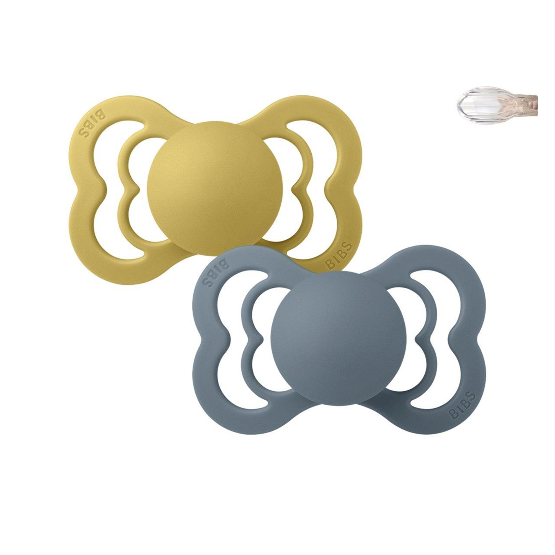 CHUPETAS BIBS SUPREME SILICONE MUSTARD / PETROL