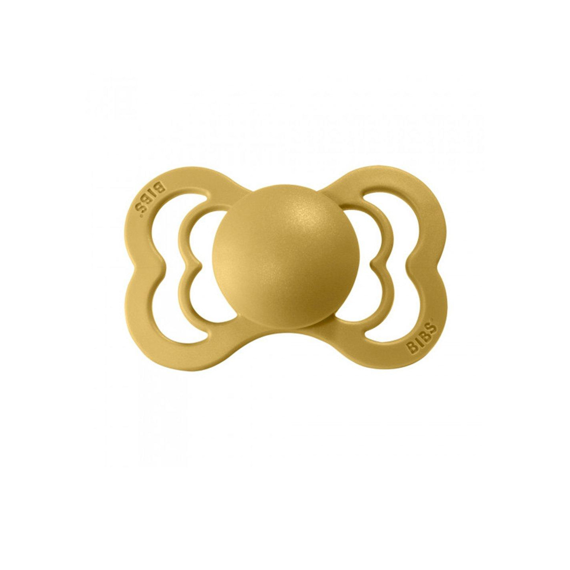 CHUPETAS BIBS SUPREME SILICONE MUSTARD / PETROL