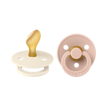 CHUPETAS BIBS COLOURS ANATMICAS IVORY / BLUSH