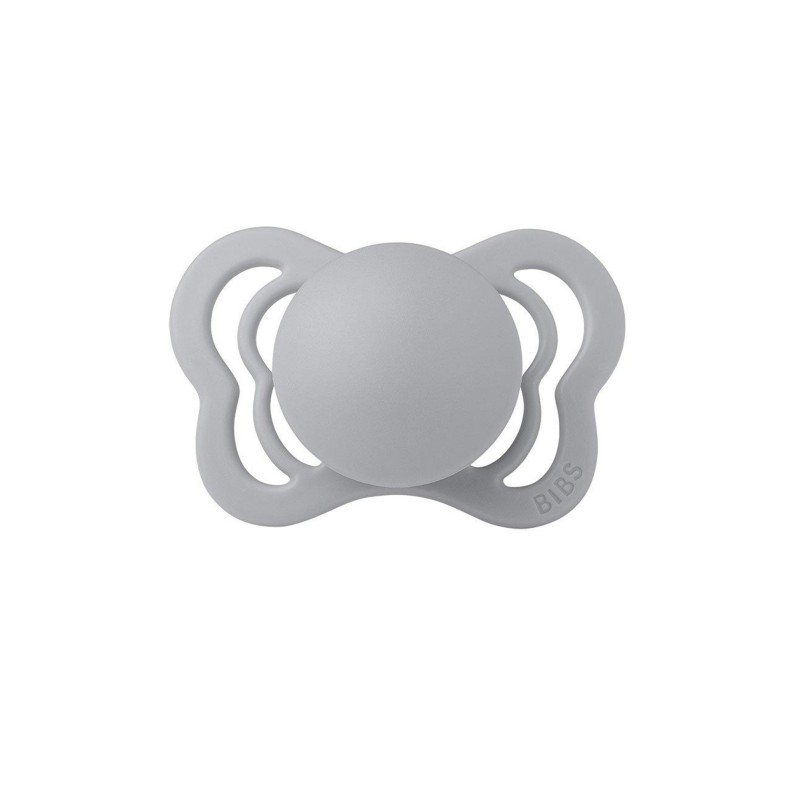 CHUPETAS BIBS COUTURE SILICONE CLOUD / STEEL BLUE