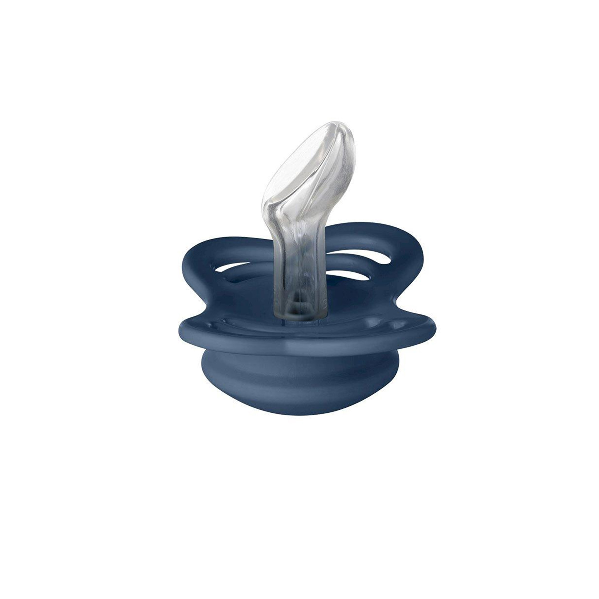 CHUPETAS BIBS COUTURE SILICONE CLOUD / STEEL BLUE