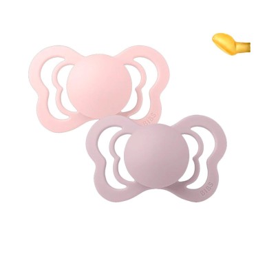 CHUPETAS BIBS COUTURE LATEX BLOSSOM / DUSKY LILAC