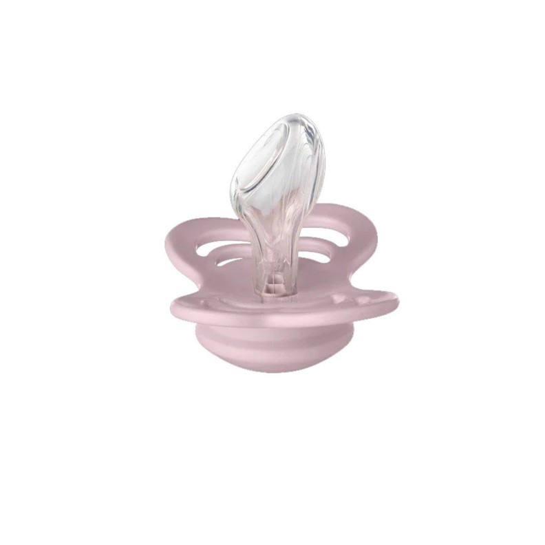 CHUPETAS BIBS COUTURE SILICONE BLOSSOM / DUSKY LILAC