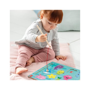 PUZZLE DE PESCA MAGNTICO