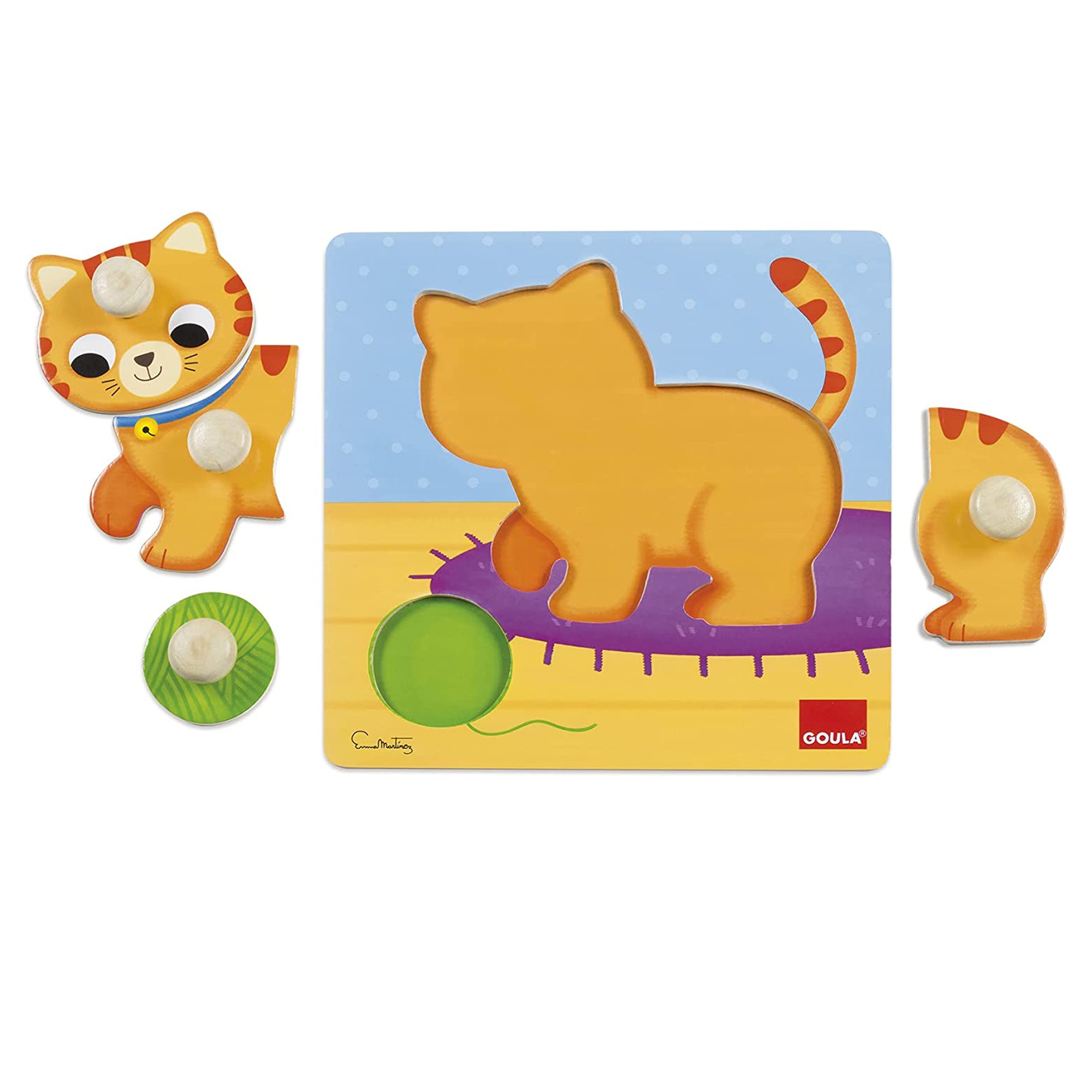 PUZZLE DE MADEIRA GATO