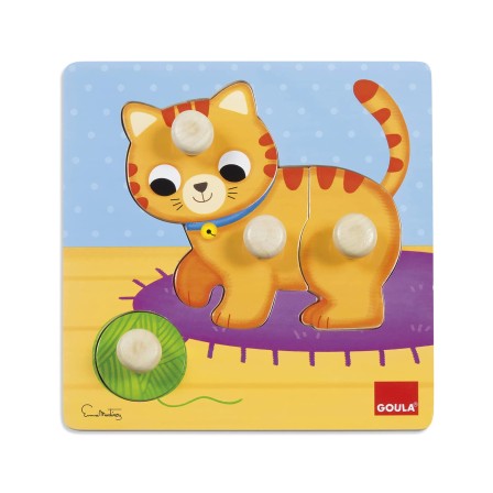 PUZZLE DE MADEIRA GATO