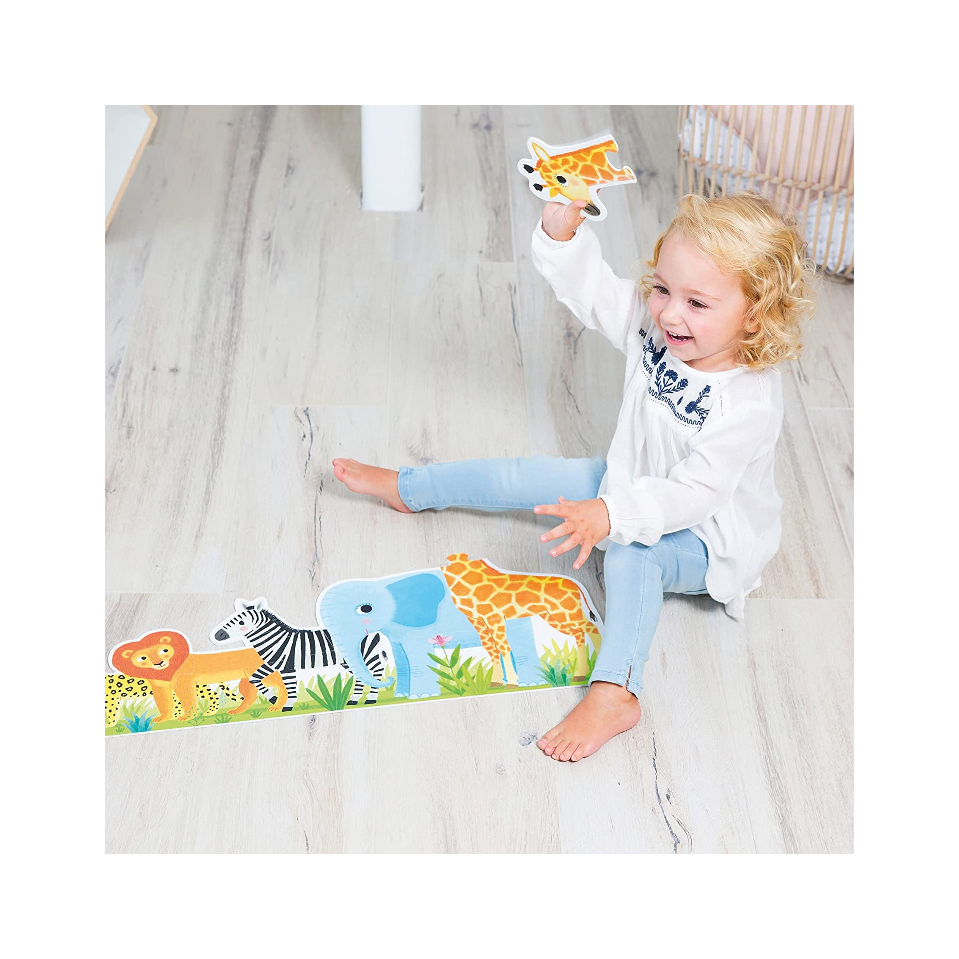 PUZZLE XXL SELVA - DE PEQUENO A GRANDE