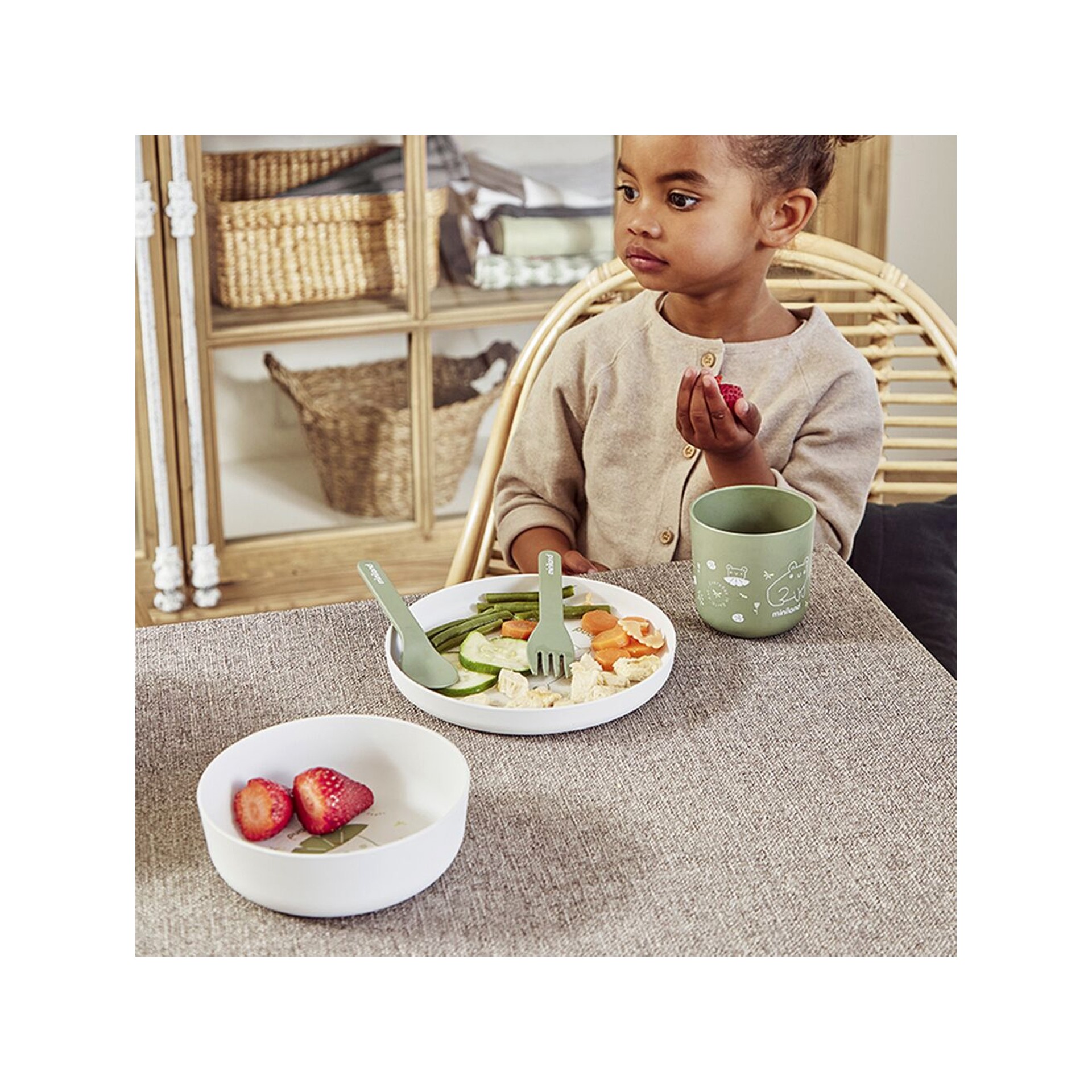 CONJUNTO DE REFEIÇÃO NATURMEAL FROG