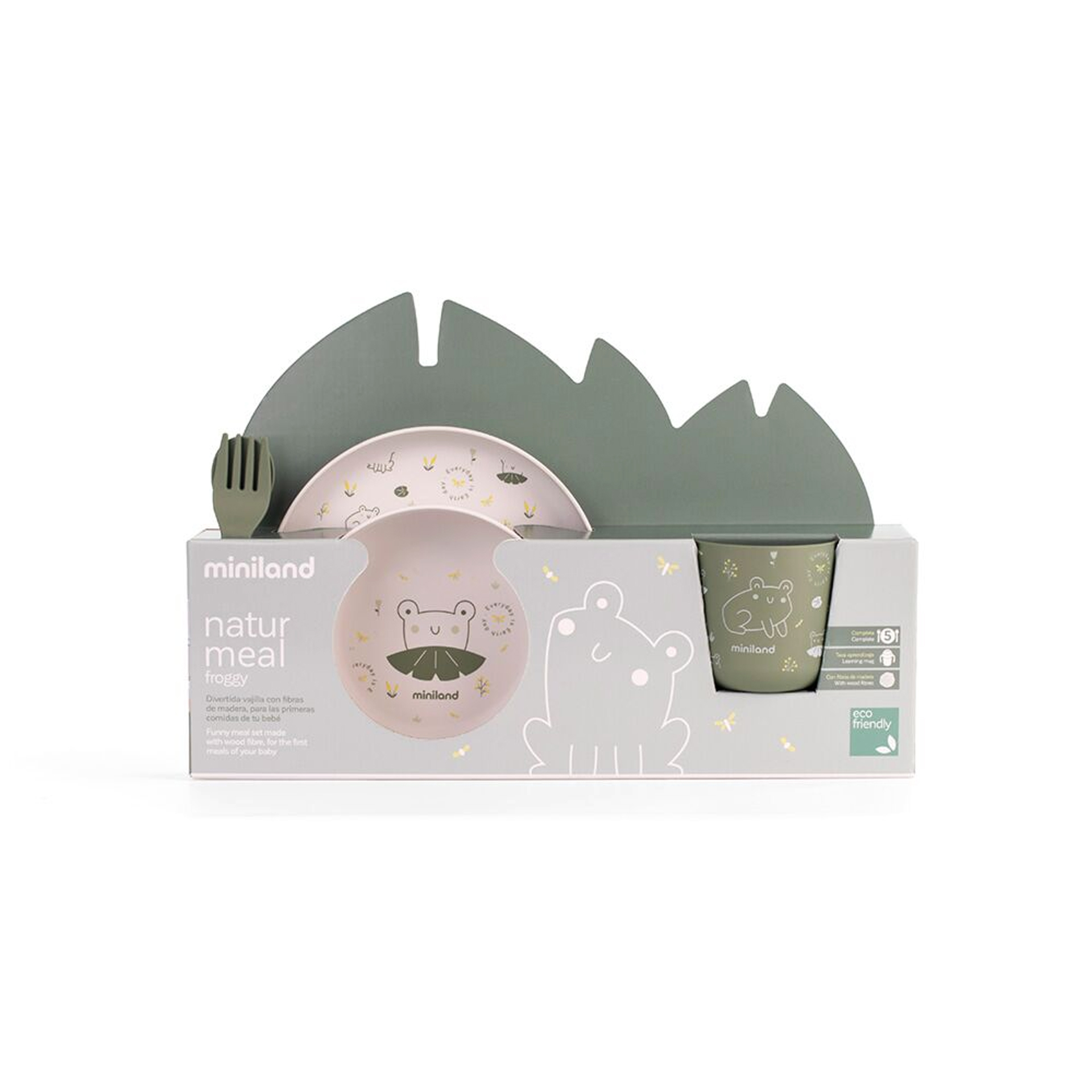 CONJUNTO DE REFEIÇÃO NATURMEAL FROG