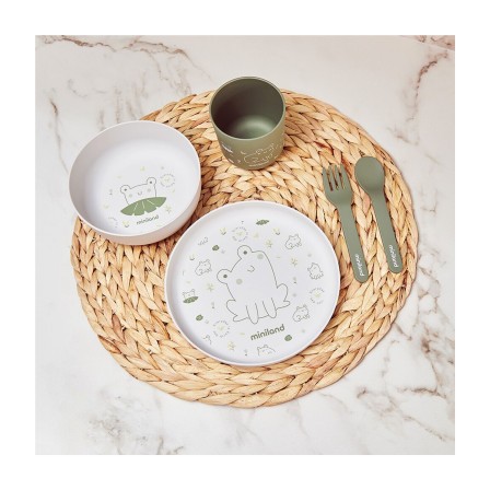 CONJUNTO DE REFEIO NATURMEAL FROG