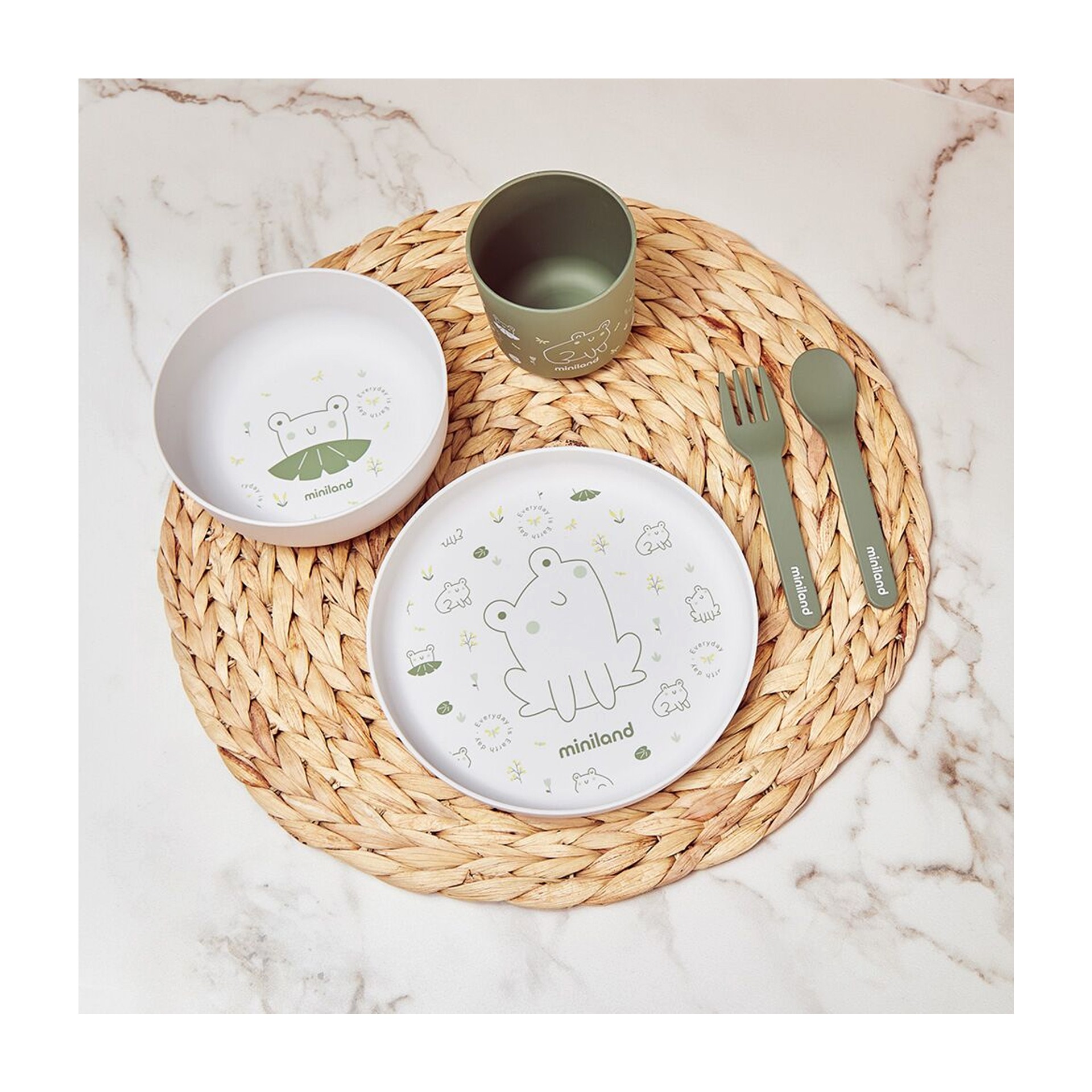 CONJUNTO DE REFEIÇÃO NATURMEAL FROG