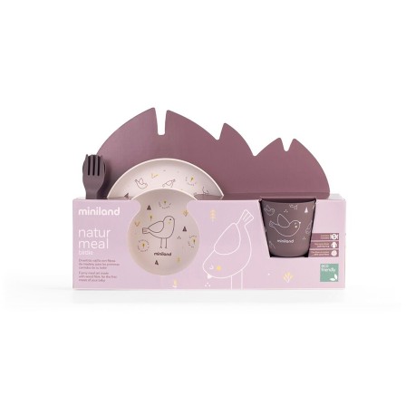 CONJUNTO DE REFEIÇÃO NATURMEAL CHICK