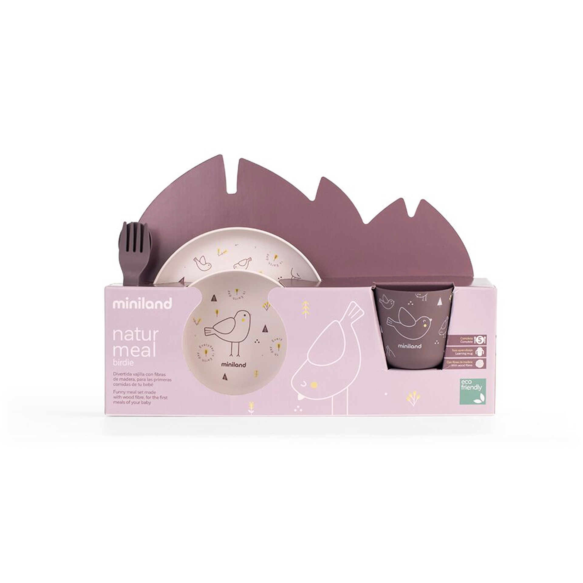 CONJUNTO DE REFEIÇÃO NATURMEAL CHICK