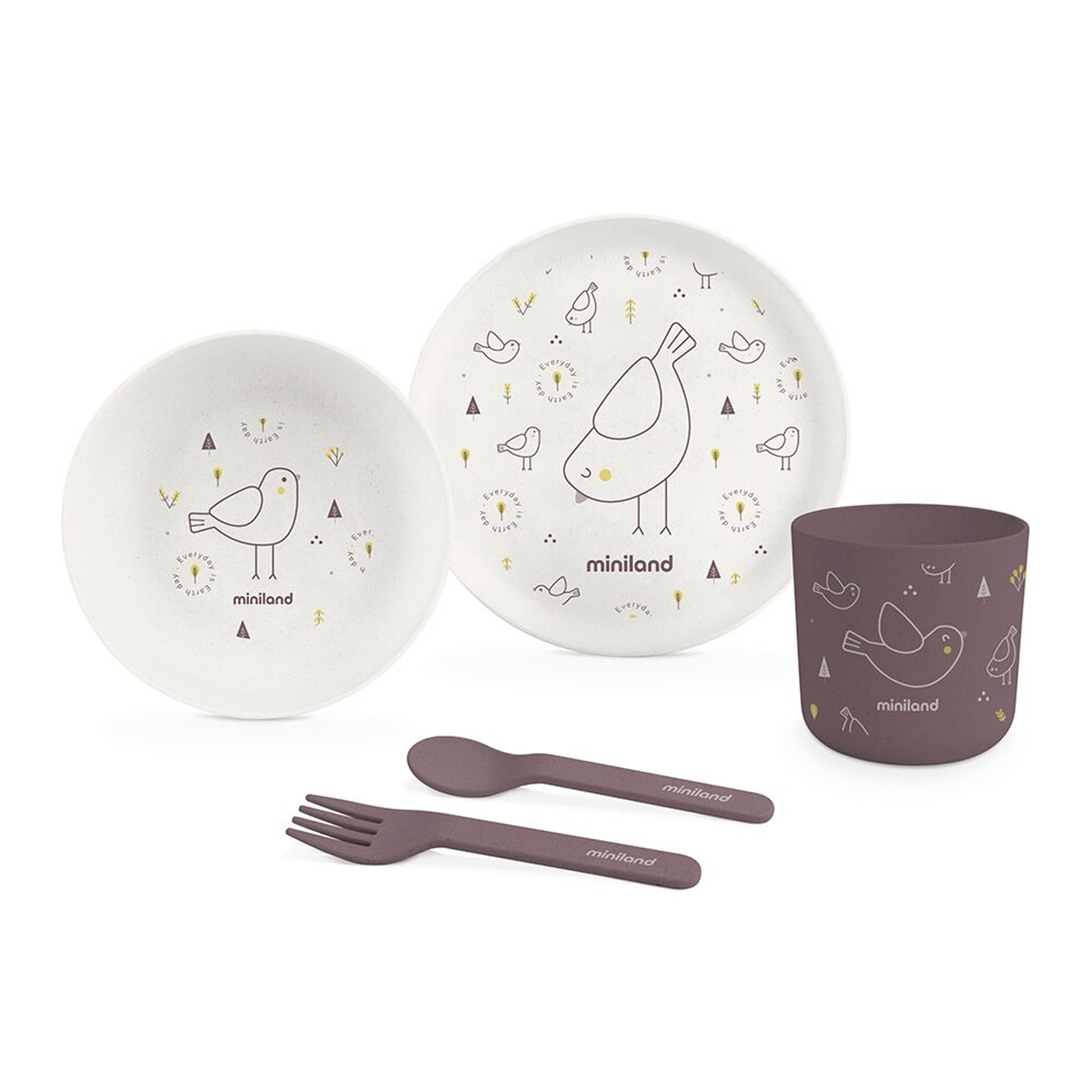 CONJUNTO DE REFEIÇÃO NATURMEAL CHICK