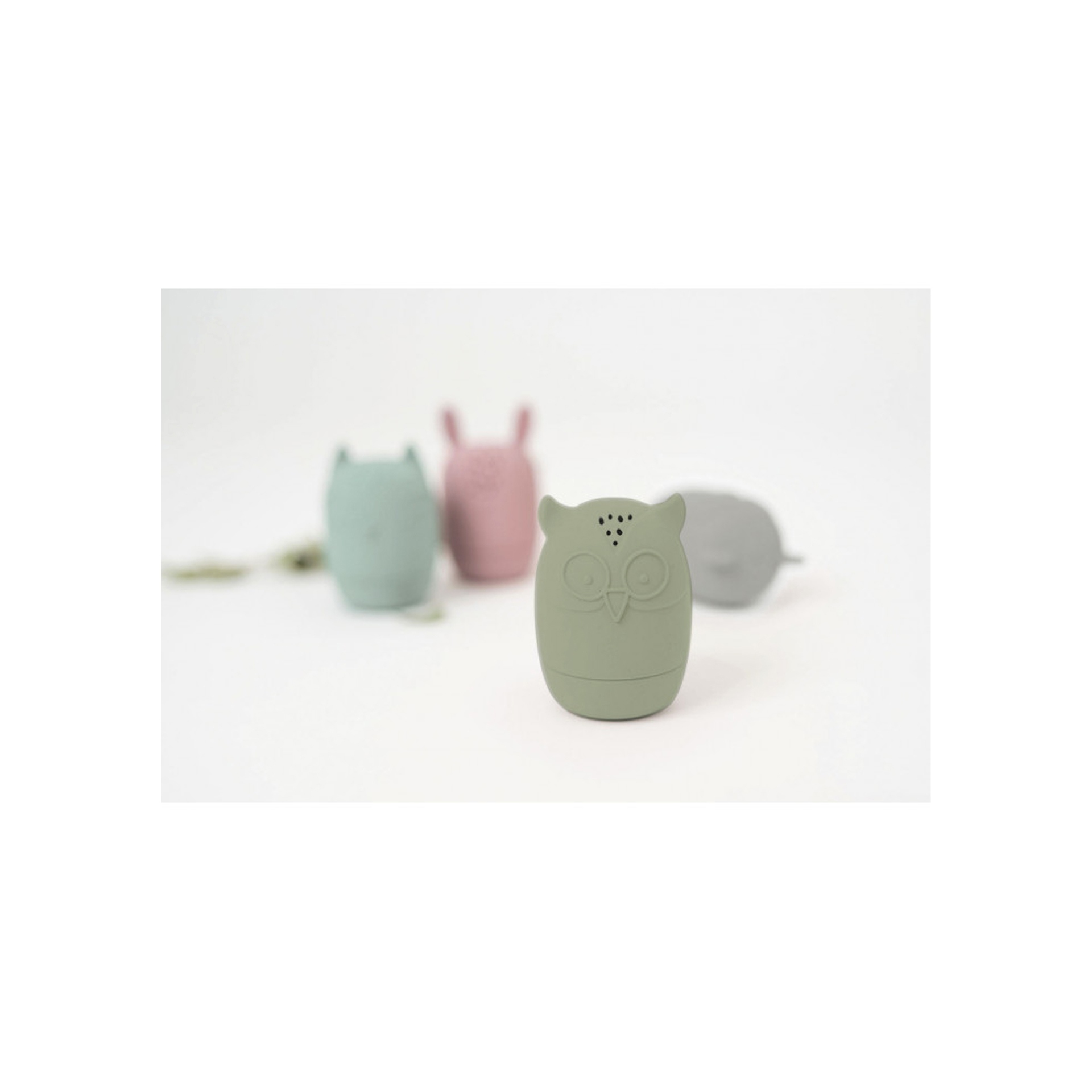 SET 4 BRINQUEDOS DE BANHO DE SILICONE