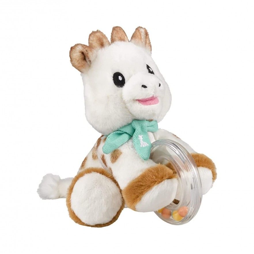 PELUCHE CHOCALHO BOLINHAS SOPHIE LA GIRAFE