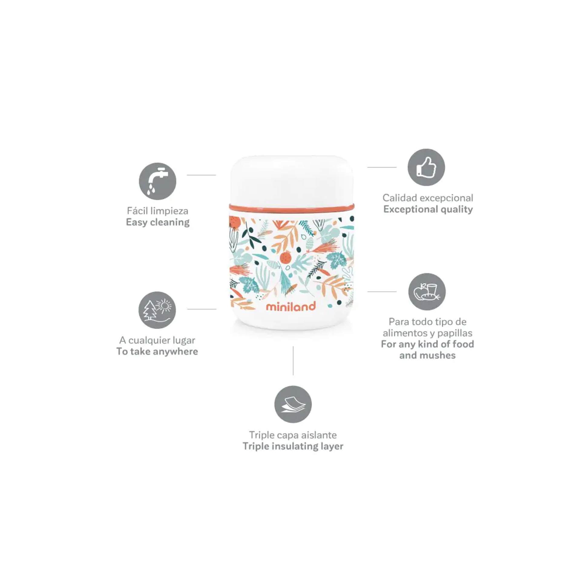 FOOD THERMY MINI 280ML MEDITERRANEO